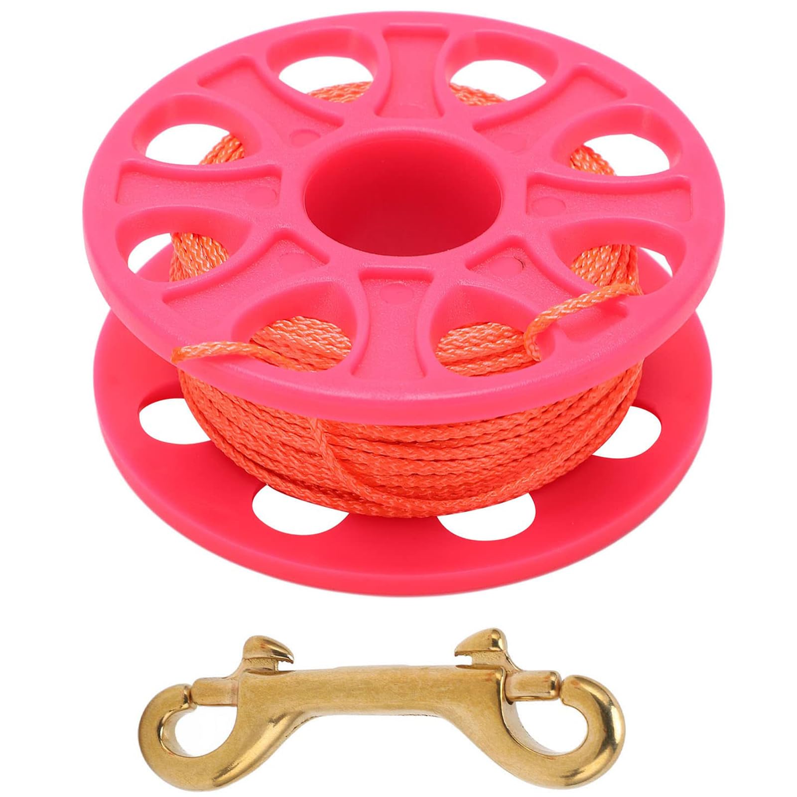 Diving Spool with Snapping Clip, Reel for Underwater Exploration & Wreck Guides Diving Spool