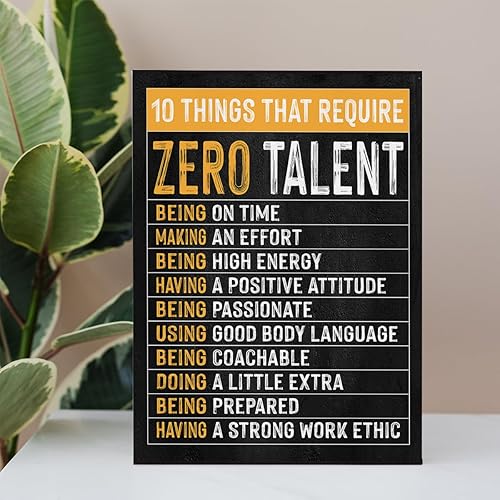 Miniatura 7 de BIWSHA Decoración de oficina, decoración de pared motivacional para oficina, citas inspiradoras, arte de pared para hombres y mujeres, pinturas en