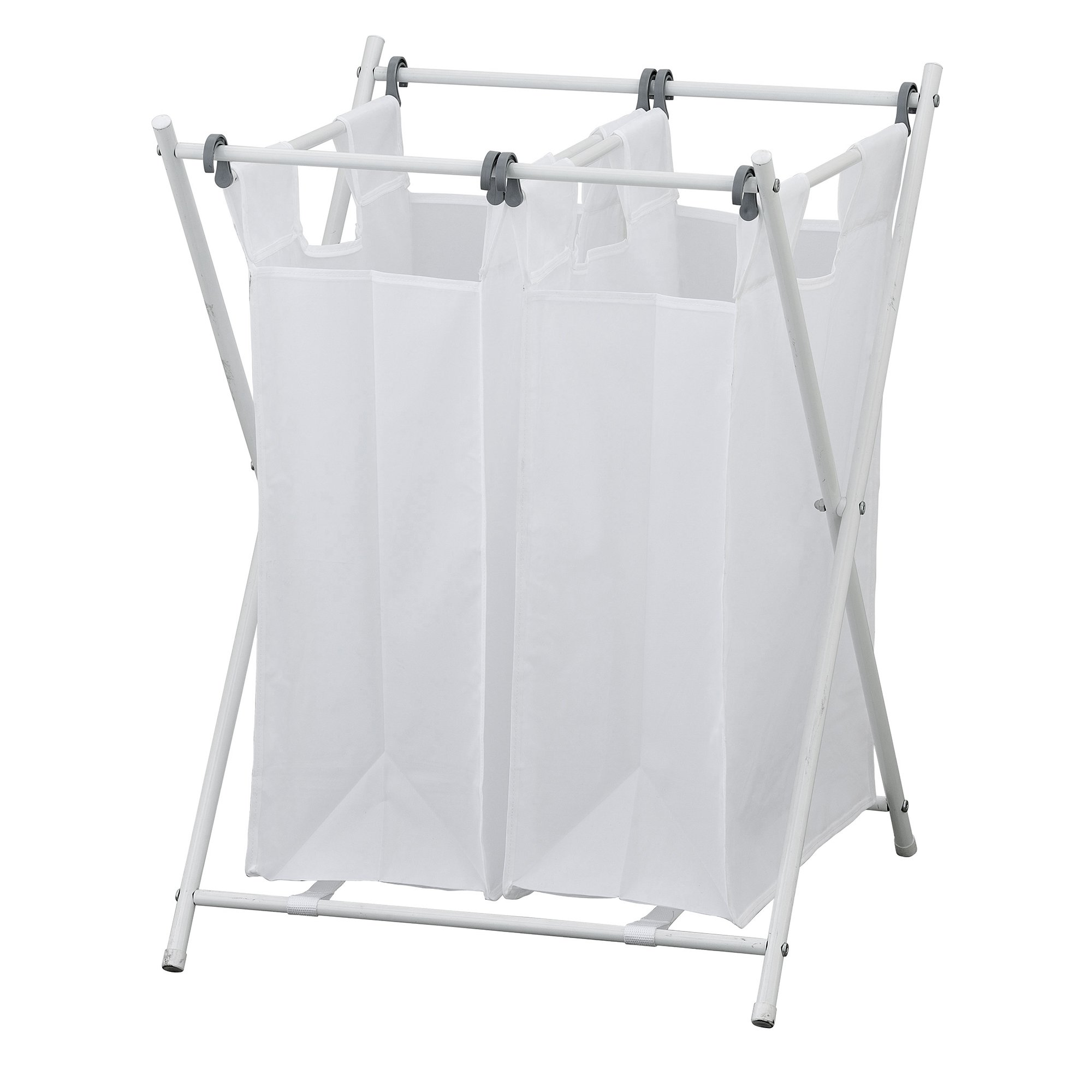 Furinno Wayar Foldable Laundry Sorter, Double