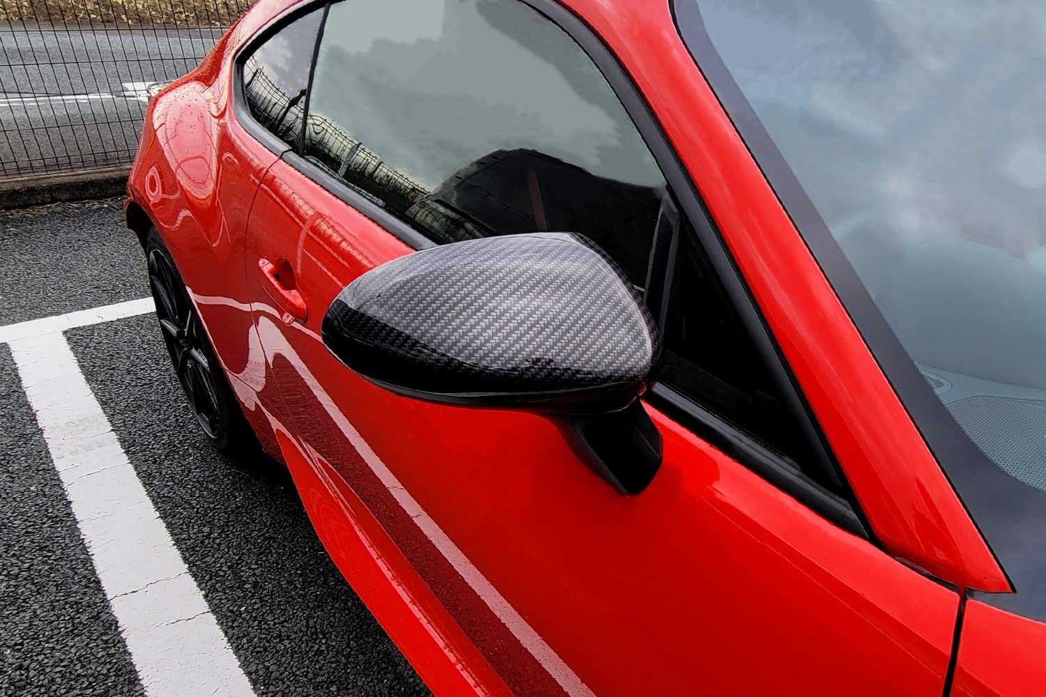 Amazon | SecondStage トヨタ GR86 スバル BRZ ドアミラーカバー 