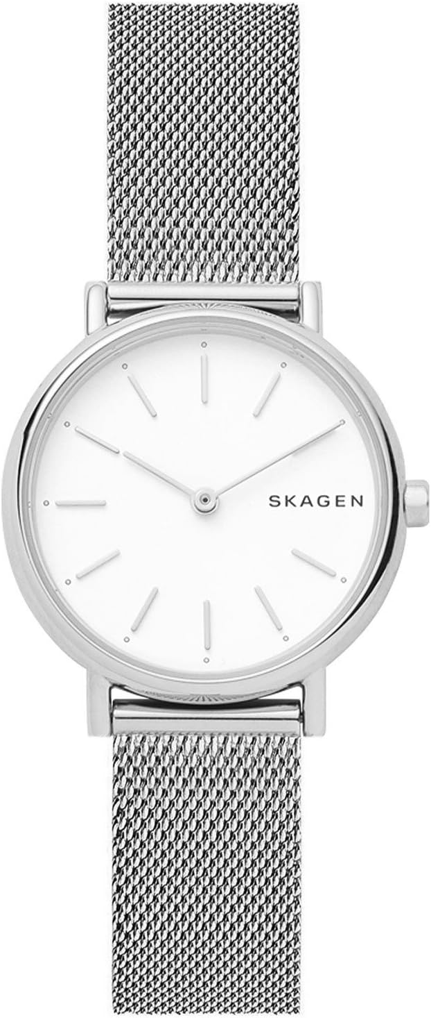 Signatur Watch for Women, Quartz Movement with Stainless Steel or Leather Strap