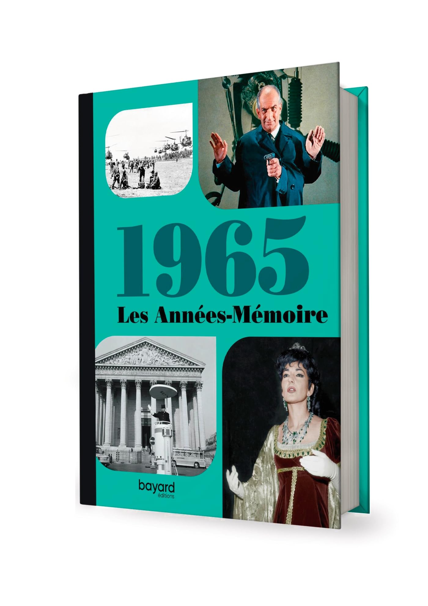 Les Années-Mémoire volume 1965: Beau livre grand format. Idée cadeau originale : livre anniversaire-176 pages. +300 photos d'époque.