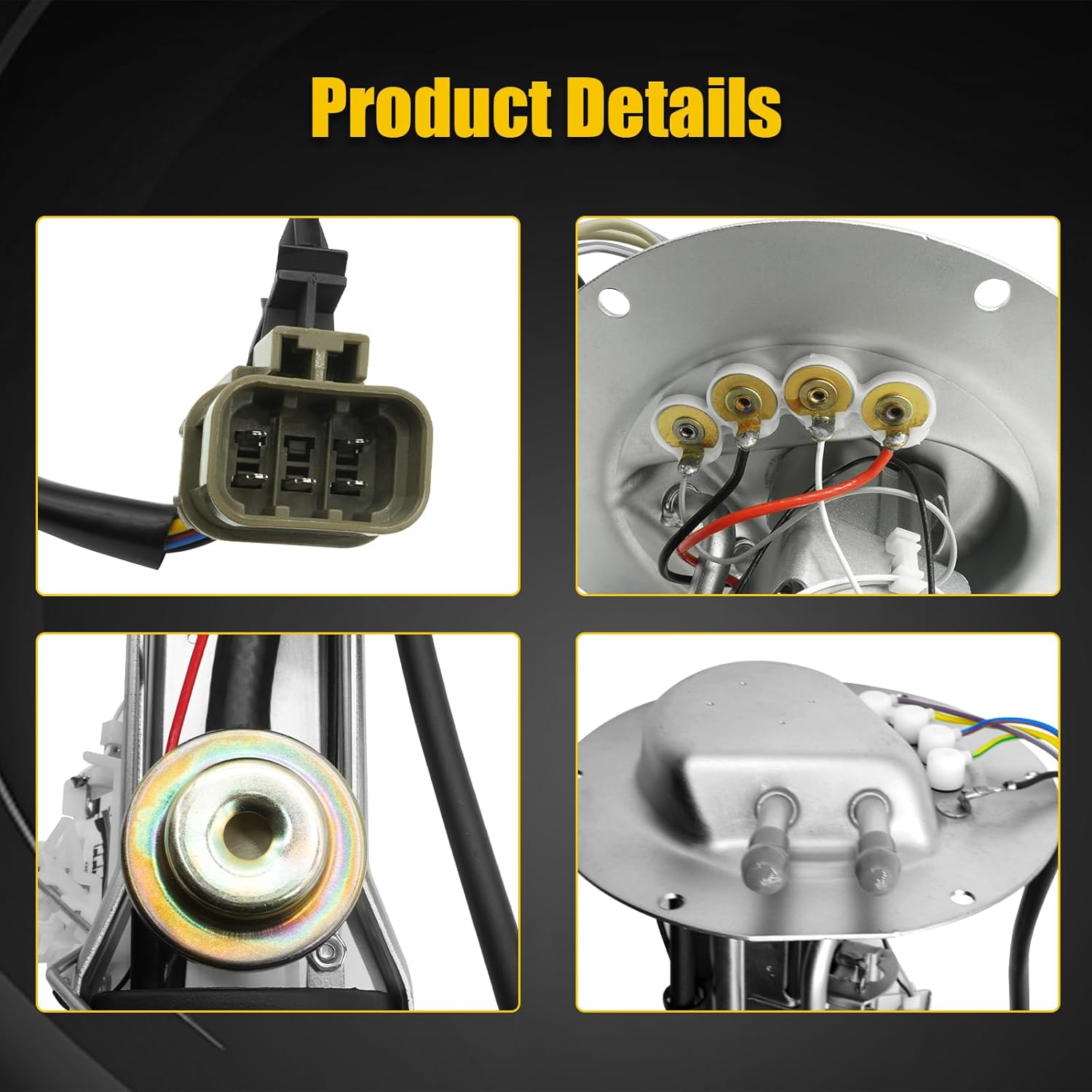 SP4017M Fuel Pump for Nissan D21 2.4L 3.0L 1988 1989 1990 1991 1992 Electric Fuel Pump Module Assembly Replace E8268S 17050-01G04 1705001G04