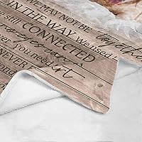 Vista 15 de Custom Memorial Blankets with Photo to Your Loved One's Memory, Memory Lane in Loving Memory Photo Blanket to Remind You of Your Beloved Ones 40x50