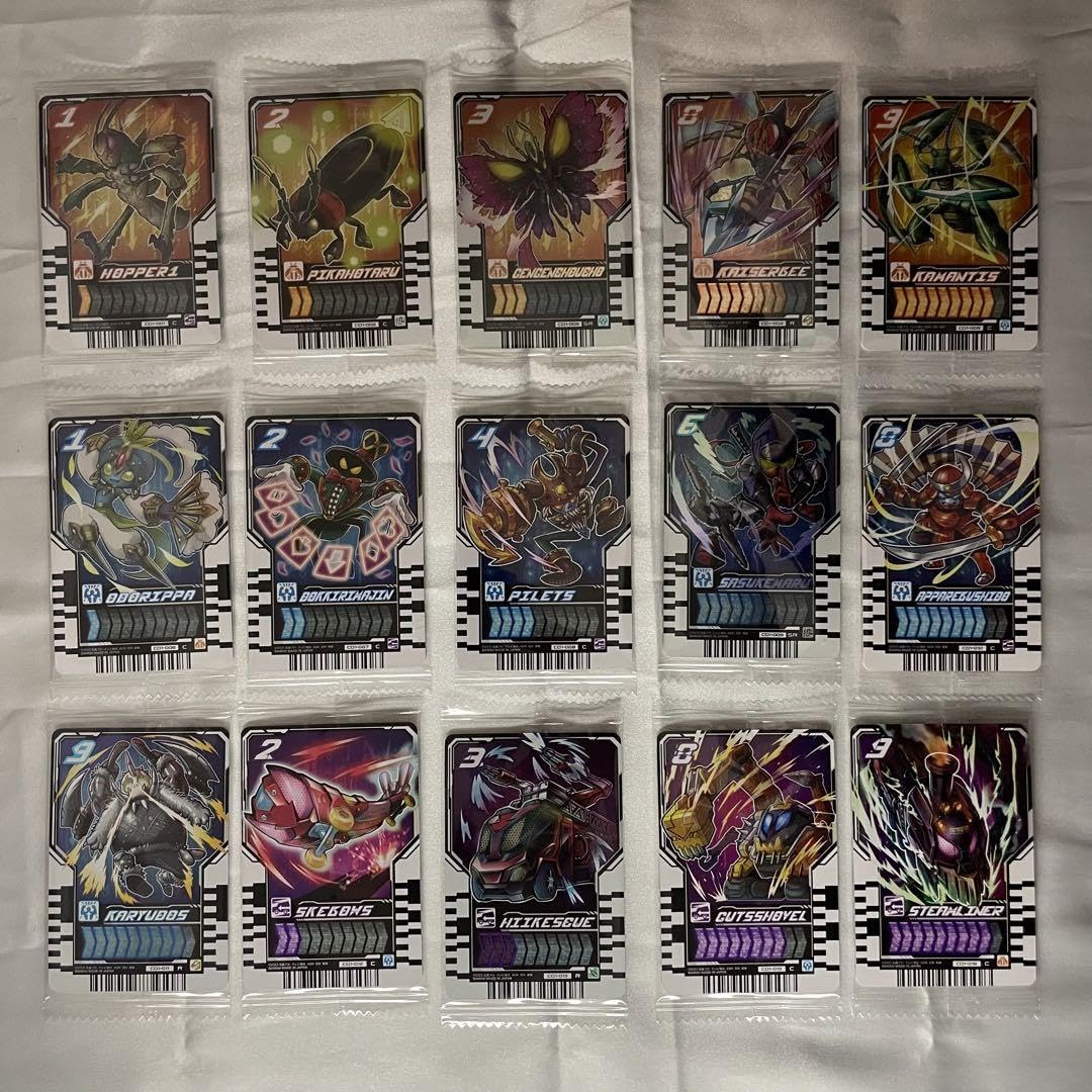 Amazon.co.jp: 仮面ライダーガッチャード ライドケミートレカ 15種  