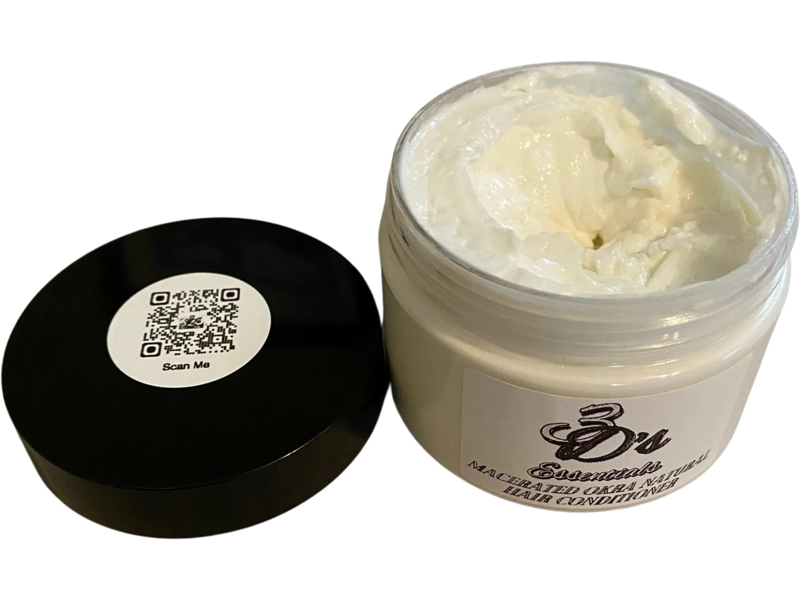 3D's Essentials Natural Macerated Okra Infused Hair Conditioner with Mango Butter