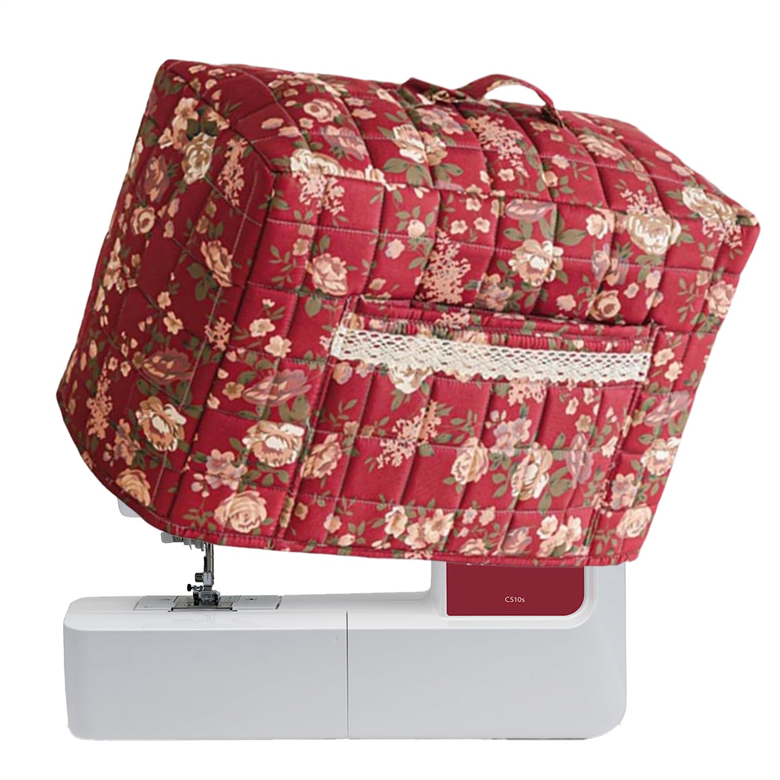 Sac de transport pour machine à coudre floral idéal en voyage