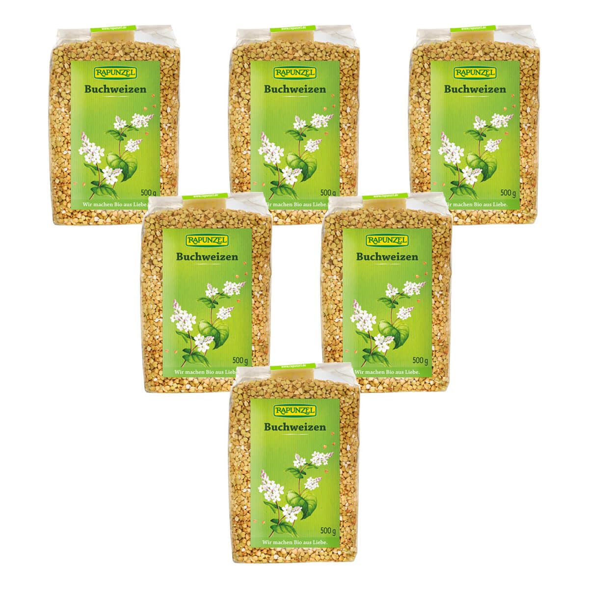 Rapunzel Bio Buchweizen (6 x 500 gr)