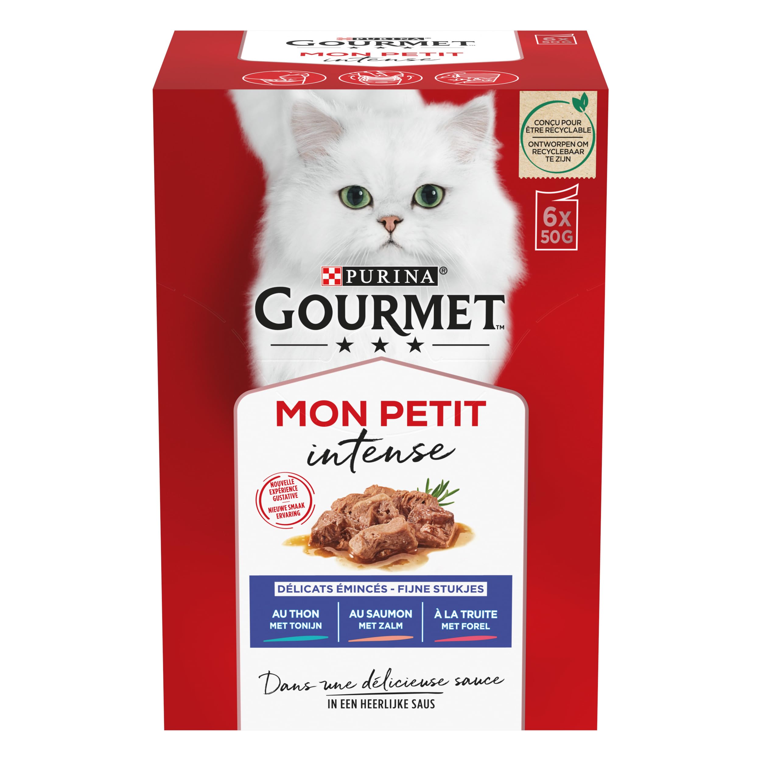 GOURMET Mon Petit Poissons 6x50g