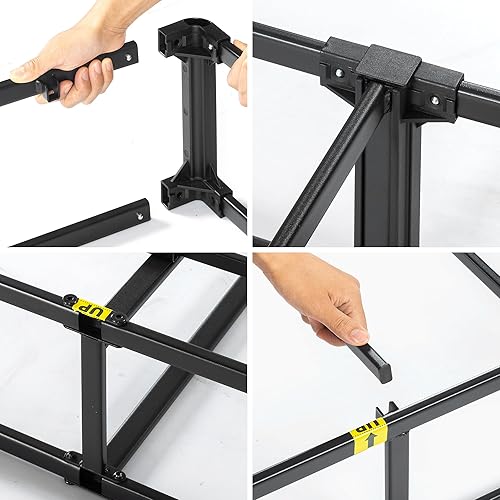 Miniatura 32 de Sommier inteligente de 7 pulgadas Zinus / base de colchón / estructura de acero fuerte / armado fácil requerido, Acero