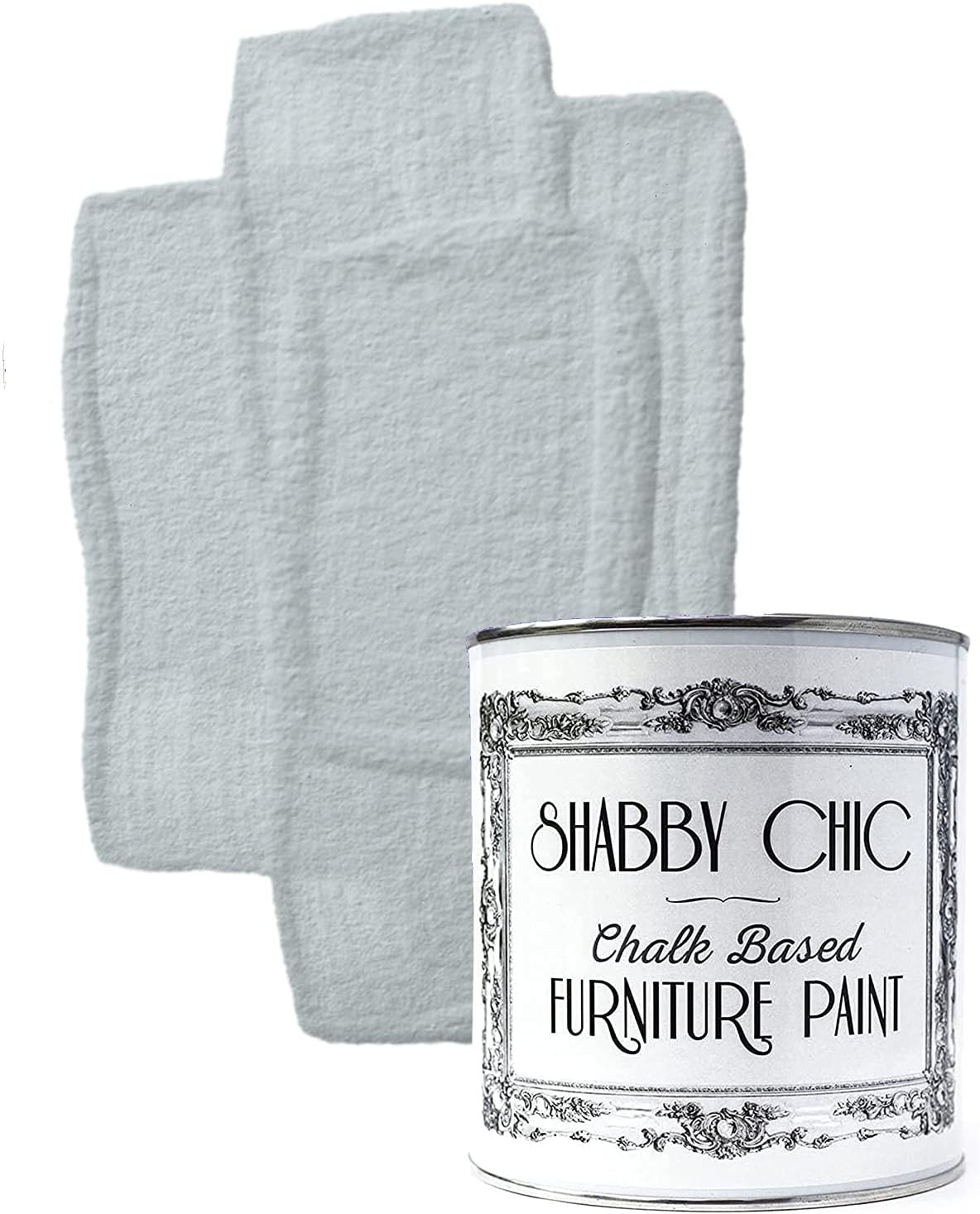 Shabby Chic Chalk Based Furniture Paint, Caesious - 250 ml | Distressed Matt Finish for Furniture, Home Decor or DIY Projects | Interior & Exterior | Non-Sand, Suitable for Wood, Plastic & Metal