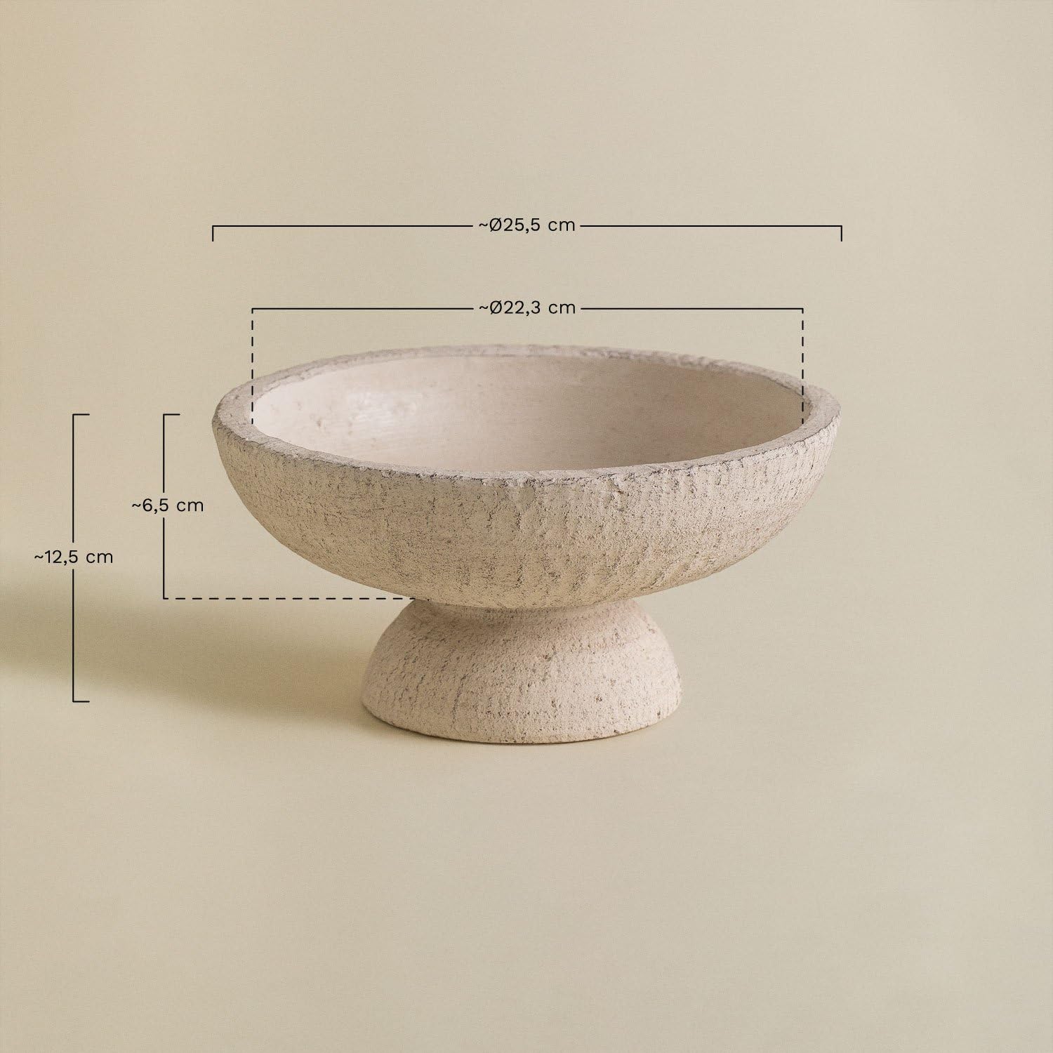 Bol décoratif en Ciment Asbel SKLUM