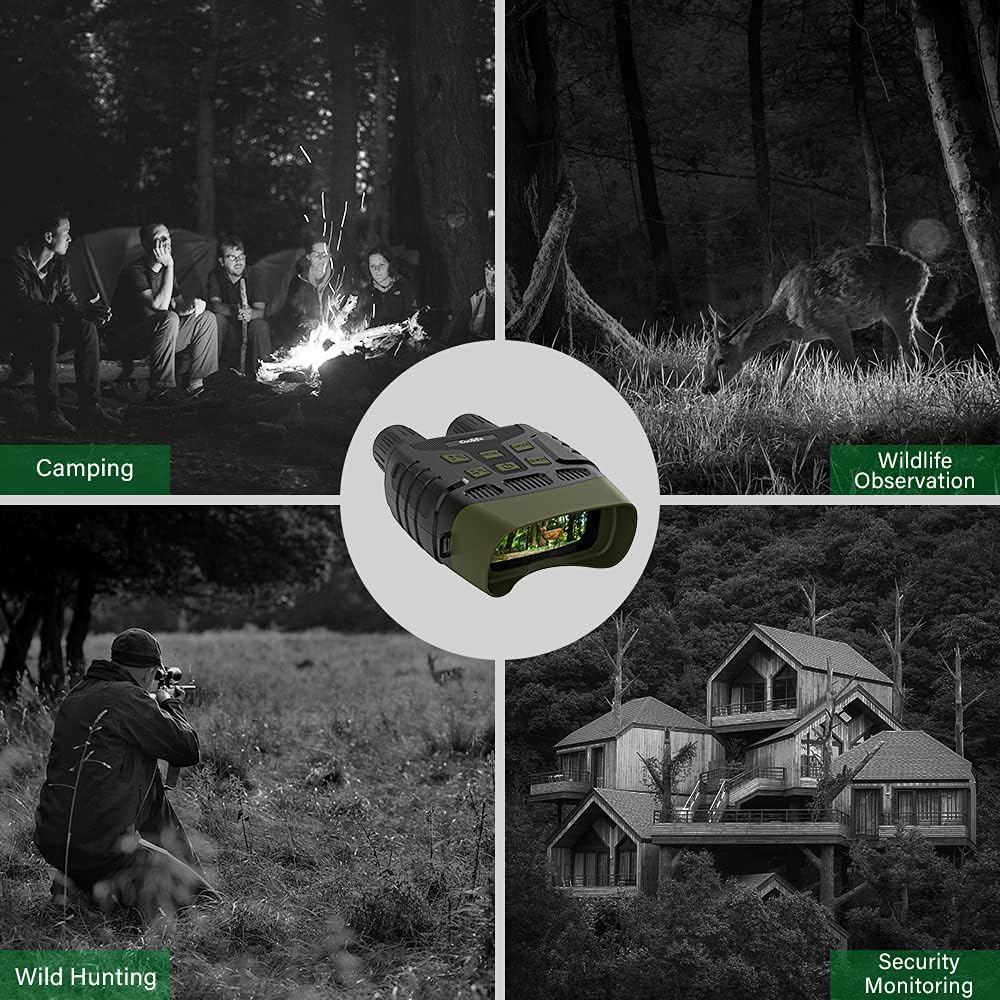 Grеаtеѕt Prоduсt Night Vision Goggles, Night Vision Monocular, Long Distance IR Night Vision HD Image 960P Video with 32GB Card for Day and Night Hunting, Camping, Wildlife Observation and Security Monitoring 70% оƒƒ Dіѕсоunt Night Vision Goggles, Night Vision Monocular, Long Distance IR Night Vision HD Image 960P Video with 32GB Card for Day and Night Hunting, Camping, Wildlife Observation and Security Monitoring