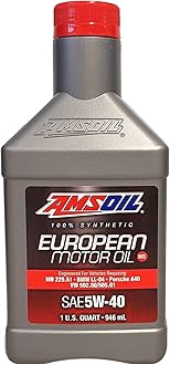 AFLQT Euro 5W-40 Improved ESP Synthetic Oil