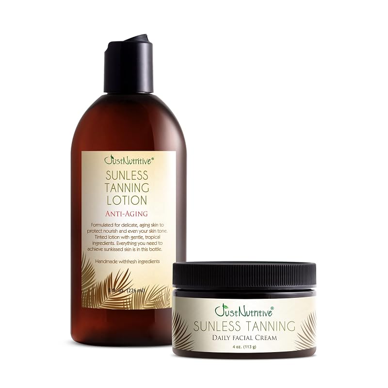 Just Nutritive Creme facial autobronzeador sem sol, 240 mL