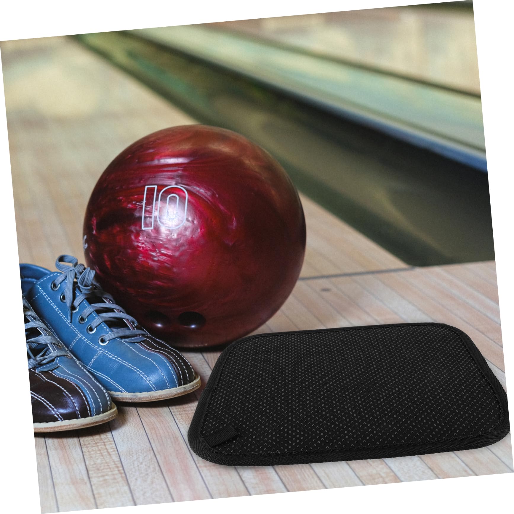 NAMOARLY Reusable Cleaning Towel for Bowling Ball Cleaning Pad for Bowling Balls