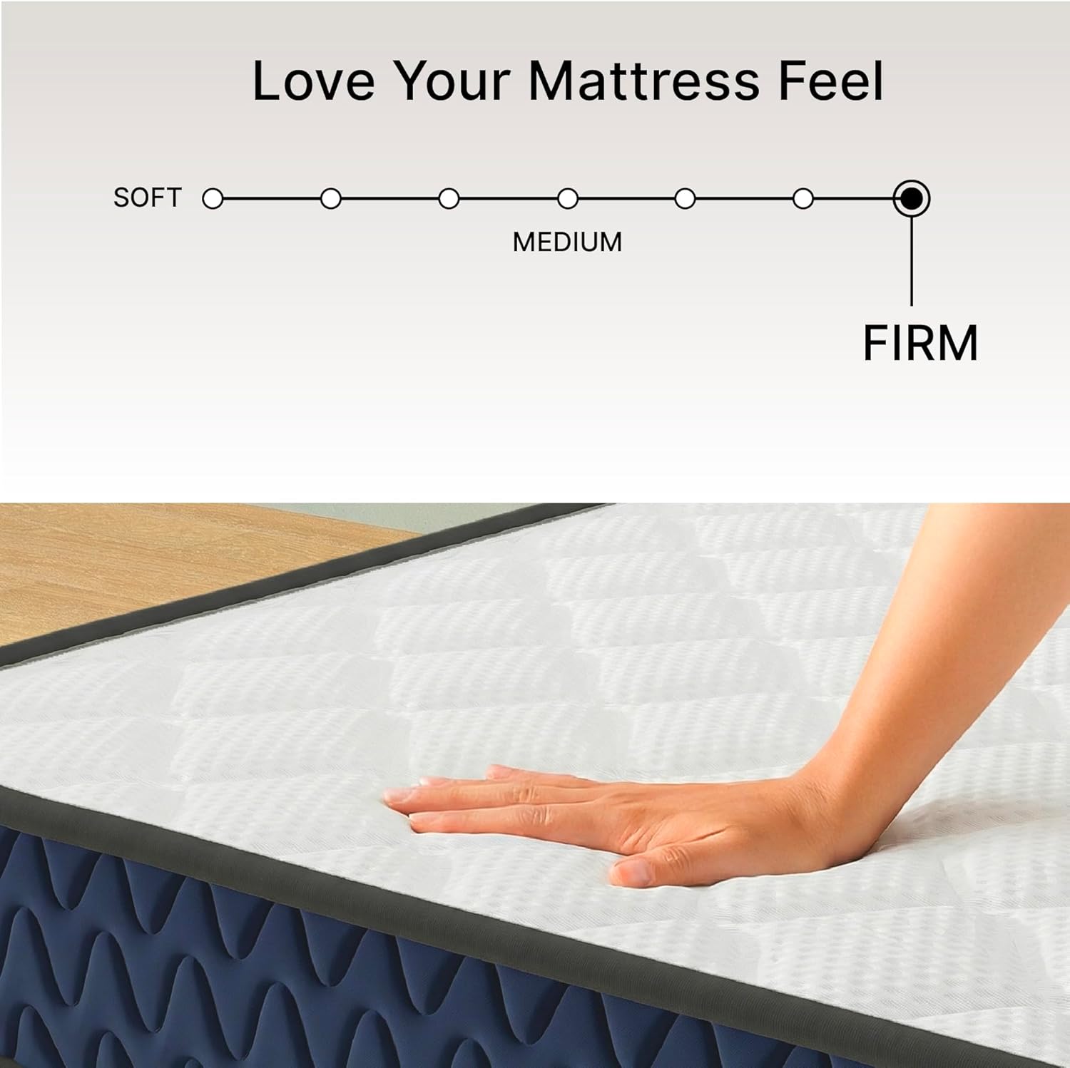 Signature Design by Ashley Queen Size Medium Firm 6 Inch Memory Foam Mattress with Breathable Quilted Cover, Fiberglass-Free, Mattress in A Box