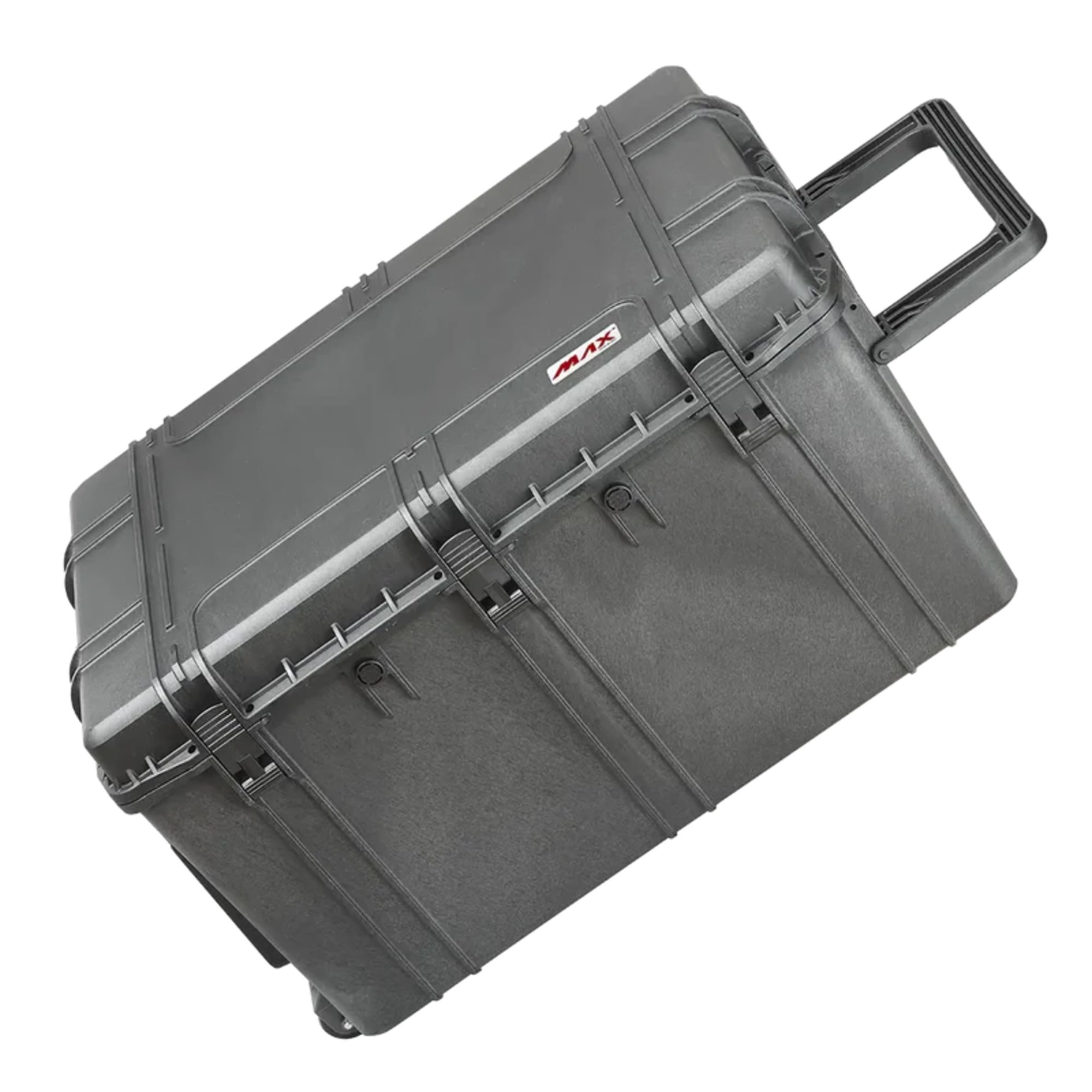 MAX Case MAX820H450S Maleta Resistente, Negro, Polipropileno, IP67 | Espuma Precortada, Impermeable, 82x60x45cm, 18.4kg