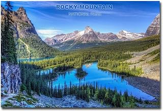 Rocky Mountain National Park Travel Landscape Refrigerator Magnet Size 2.5" x 3.5"