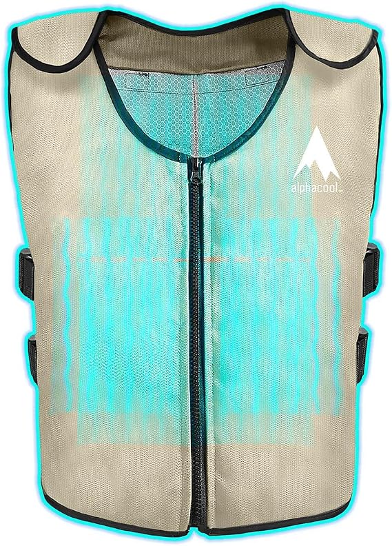 Alphacool Arctic Cooling Ice Vest with Self-Fill Reusable Ice Packs