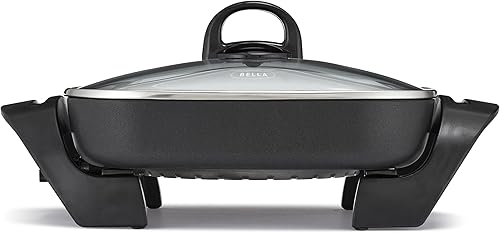 Miniatura 14 de Sartén Eléctrica Bella Make & Take, Utensilios de cocina Fits-anywhere™, Revestimiento Cerámico EverGood™, Temperatura Ajustable y Tapa de Vidrio