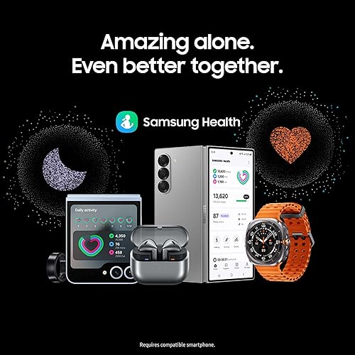 Miniatura 9 de SAMSUNG Galaxy Watch Ultra 1.850 in LTE AI Smartwatch + banda gratis, puntaje de energía, seguimiento de frecuencia cardíaca, monitor de sueño,