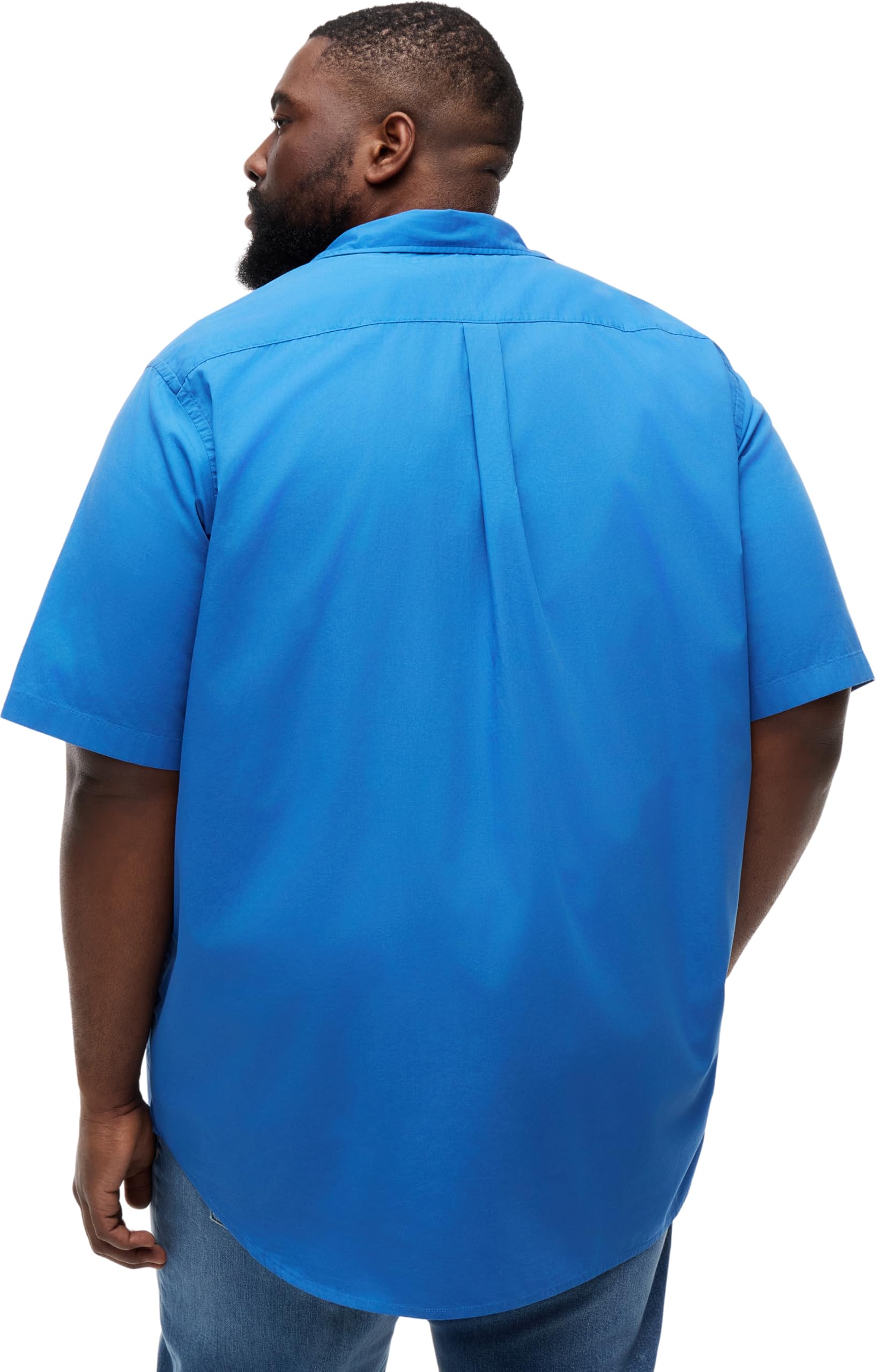 Tommy Hilfiger Herren Bt-Flex Poplin Solid S/S Shirt-b Mw0mw41257 S/S Shirt (1er Pack)