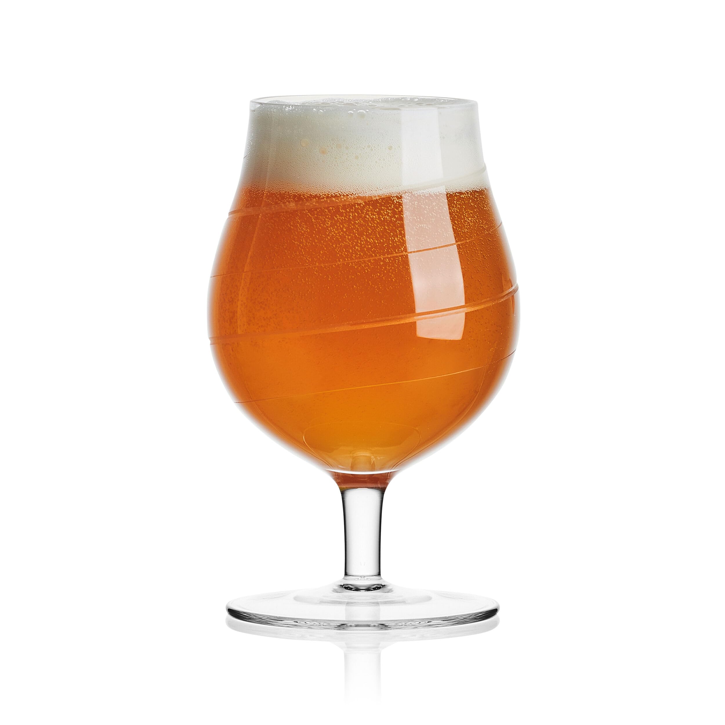 Mikasa Cheers - Vasos de cerveza belga, 18 onzas, juego de 4, transparentes