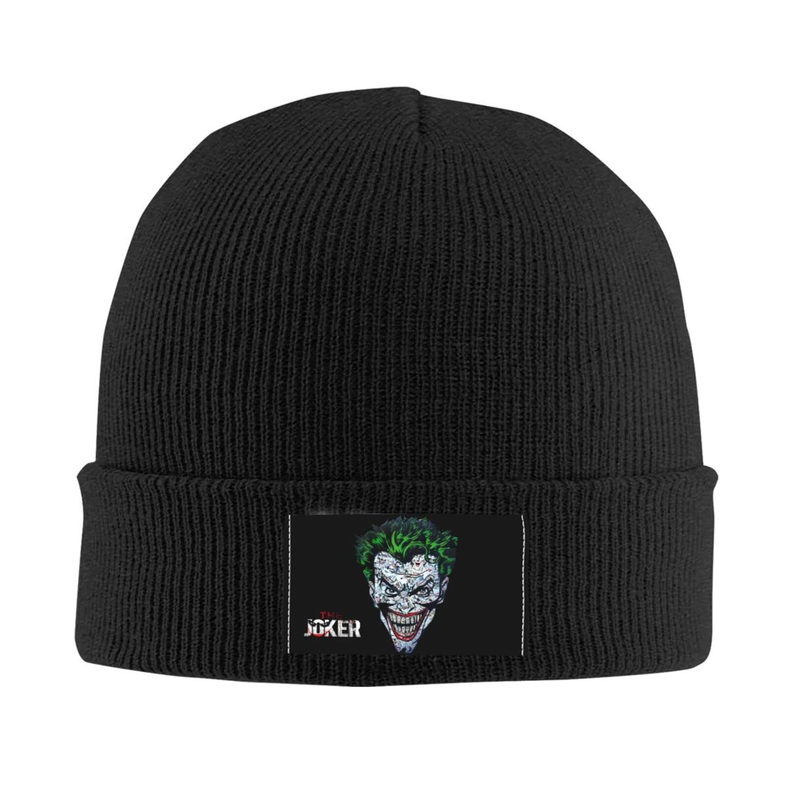 Winter Knitted hat Joker Warm Flanging Snow hat Fashionable ski Skull hat Beach hat Unique Personality for Men and Women