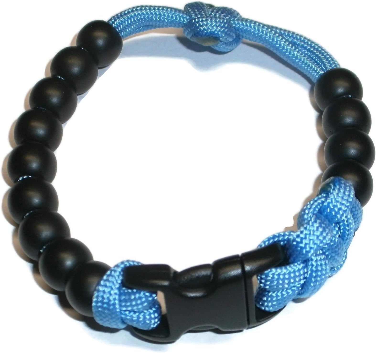 RedVex Pace Counter Bead Bracelet - (ungutted Paracord Model) - Choose Your Color and Size - Customization Available
