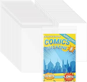 Stripwinkel - Comic Current Size backing boards (Comic-concept) (100 stuks