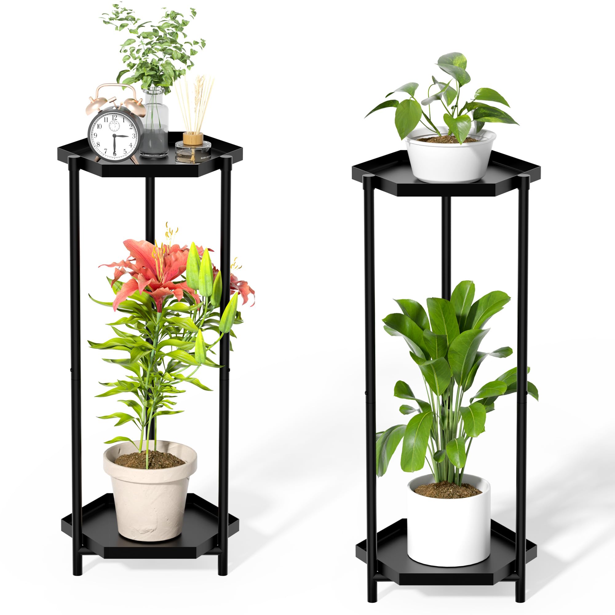 SUEH DESIGN 2 Tier Plant Stand
