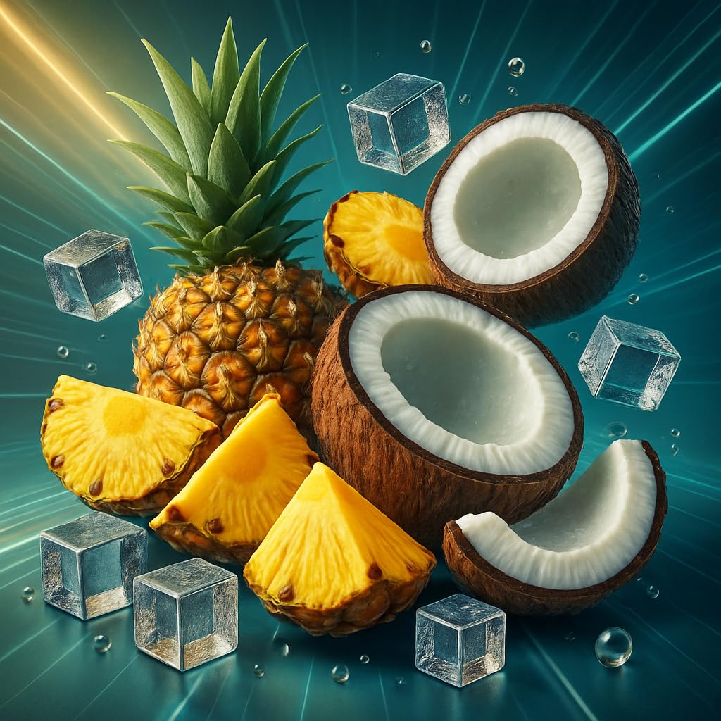 Piña Ice Colada - piña coco Ice aroma concentrado - Vegano - Sasami - 100ml