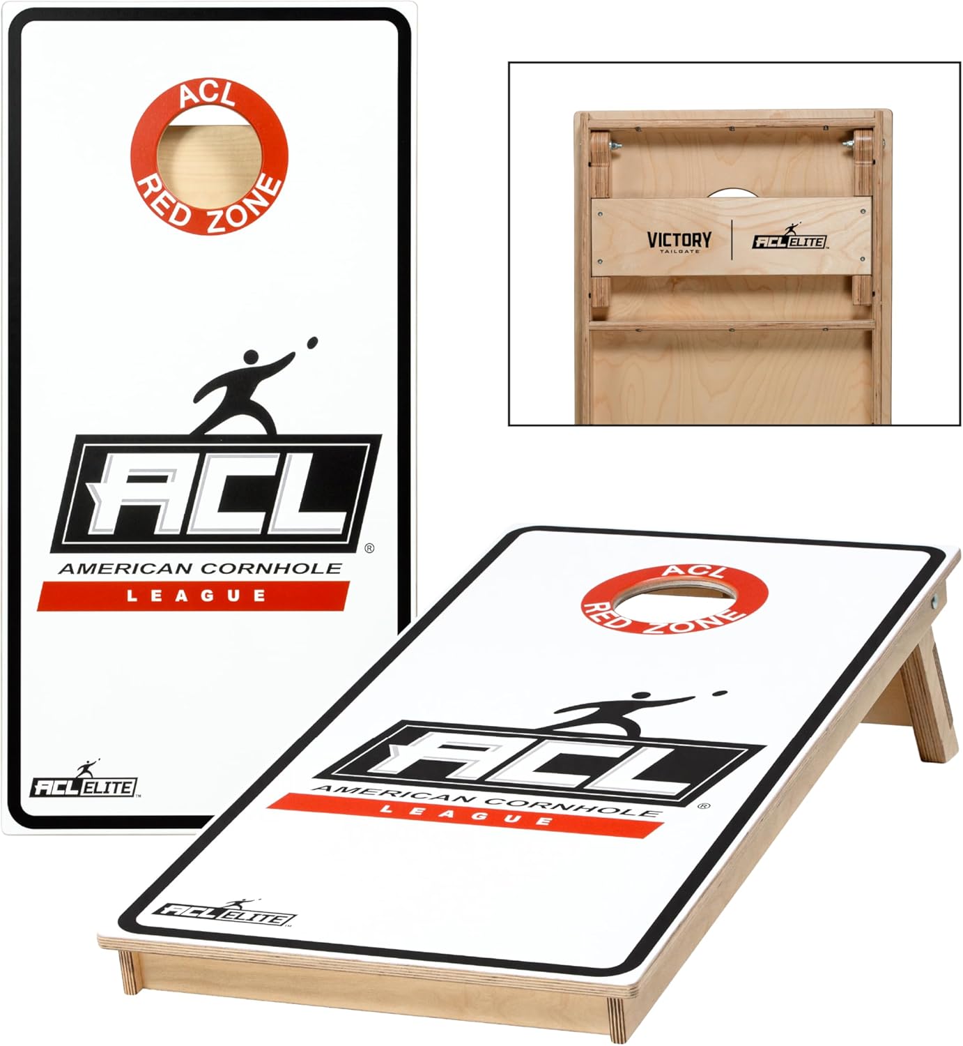 Victory Tailgate ACL® Elite 2x4 Cornhole Board - Proprietary 4-Step ACL Top-Coat Finish