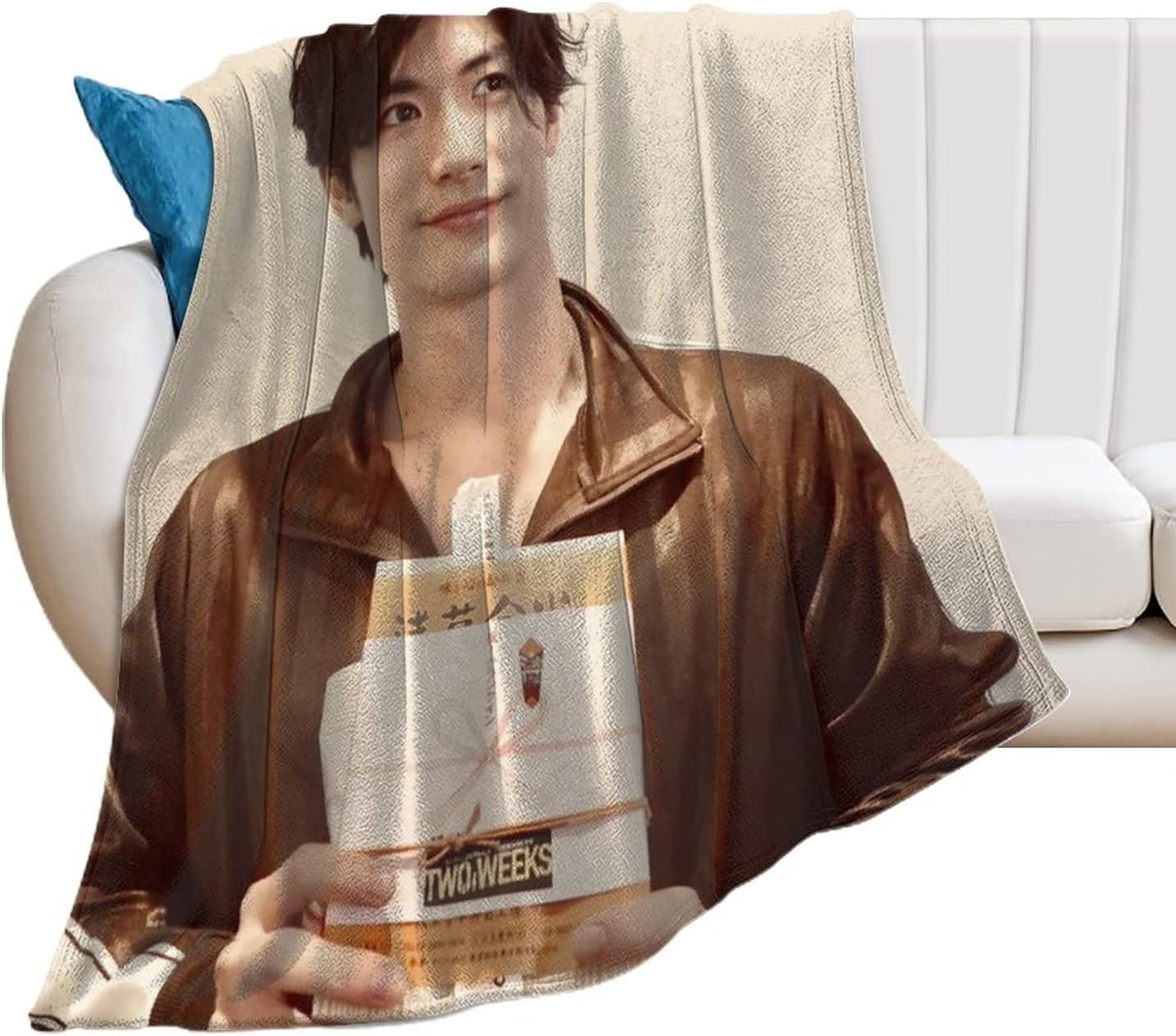 Amazon|三浦春馬 ブランケット ブランケット フランネル毛布 ふかふか あたたかい お昼寝用ブランケット 事務用 お昼寝用 エアコン用 ...