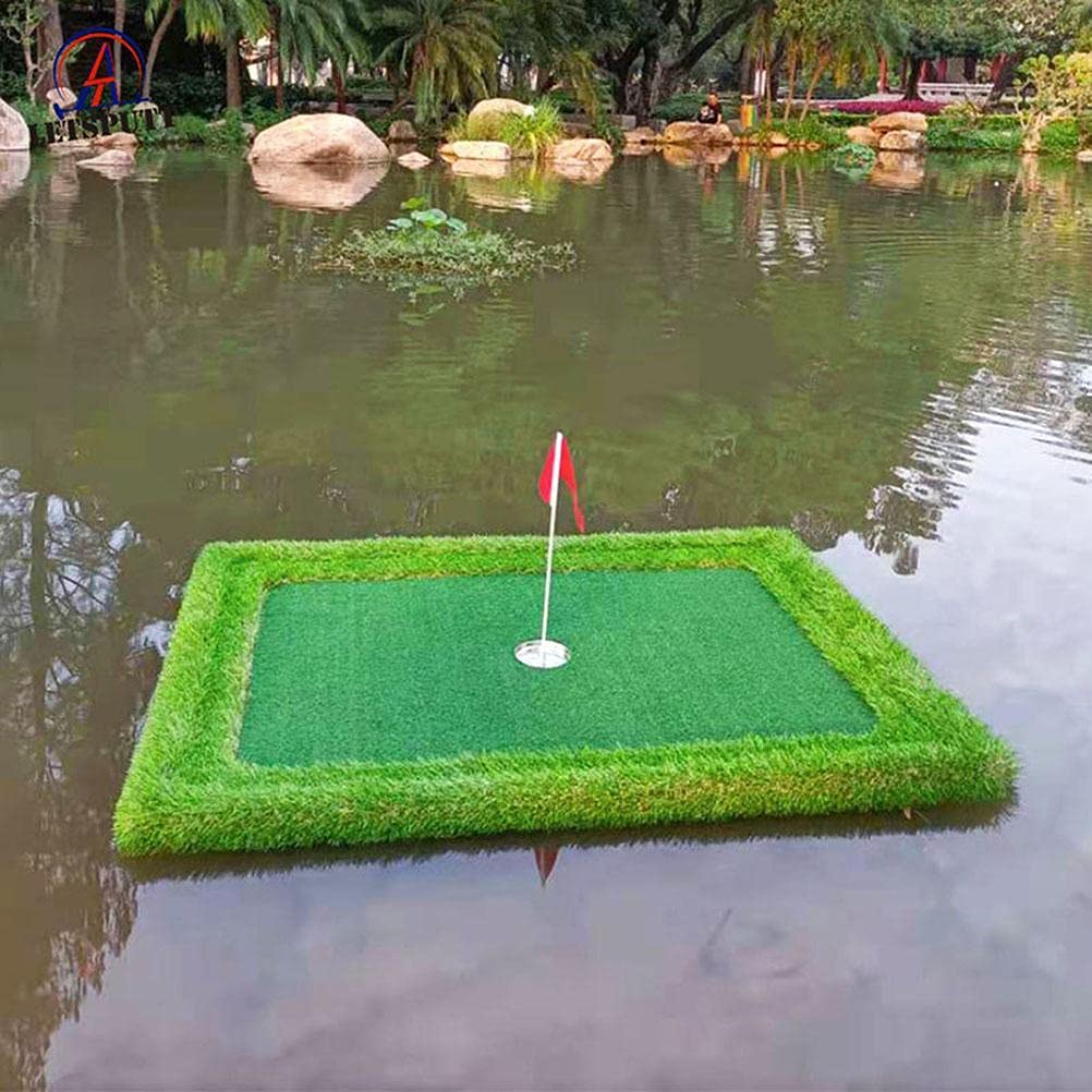 Pool Floating Golf Green, 43 * 16 * 16 Pool Floating Green Juego de Patio Trasero Al Aire Libre Summer Pool Yard Floating Green Game