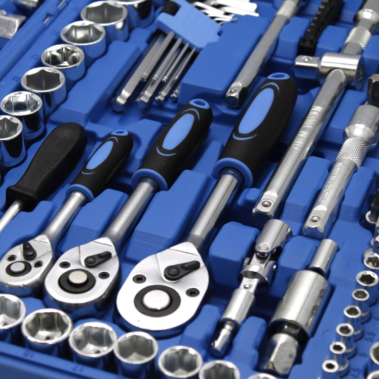 Maletín herramientas multiusos Kit Herramientas Reparación Automóviles DIY Tubo Trinquete Herramienta Trinquete Y Caja Juego De Llaves 108 Uds.