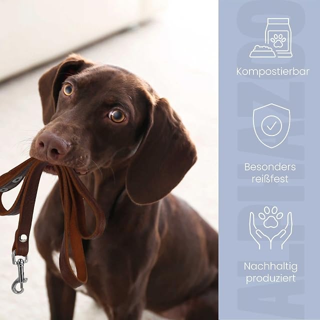 Foto 5 de 6 de alphazoo Pupssäckchen Hundekotbeutel Bioabbaubar Pink120 Stück I nachhaltige Khebeutel für Hunde auf Rollen I…