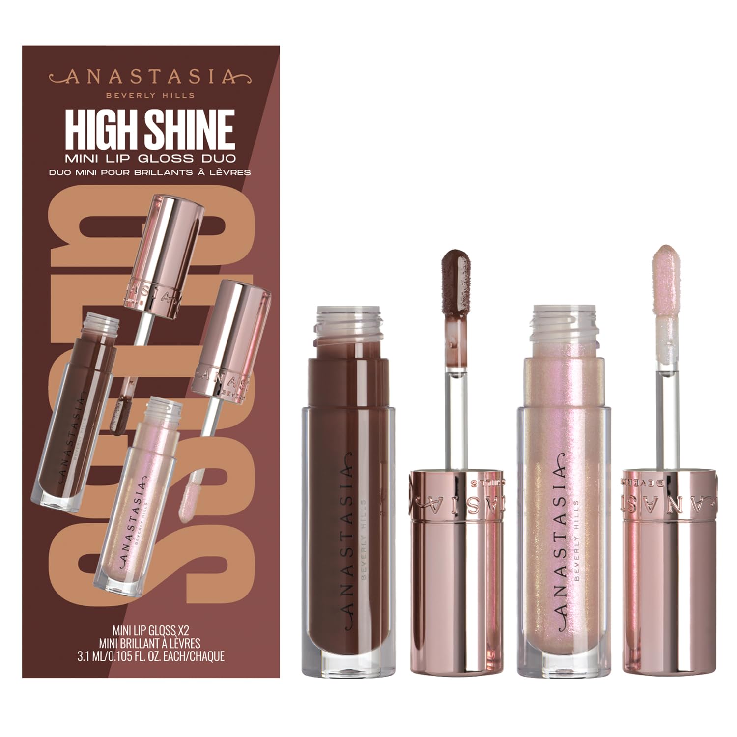 Anastasia Beverly Hills - HIGH-SHINE Mini Lip Gloss Duo - Image 2