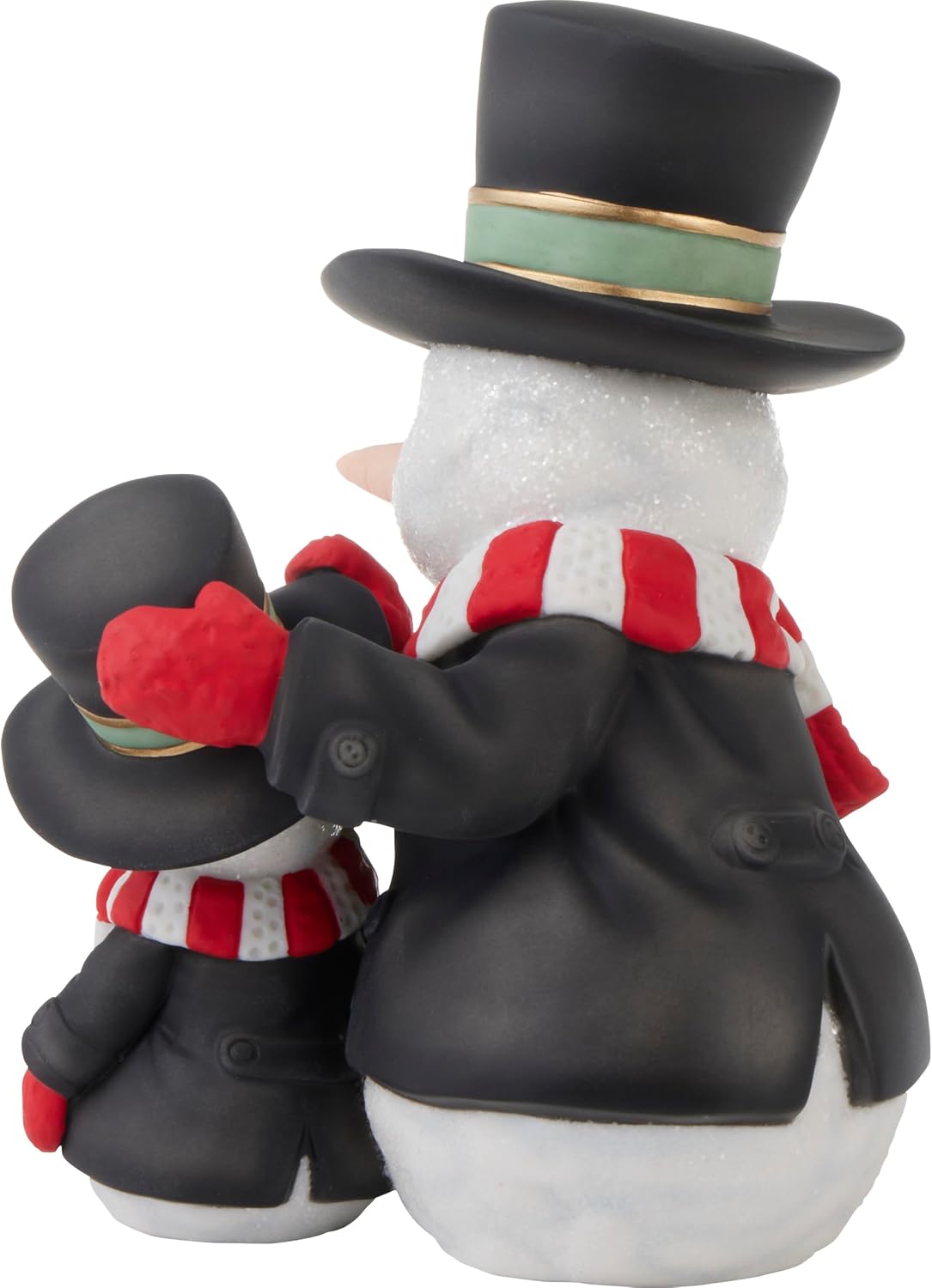 Precious Moments Annual Snowman Christmas Figurine | You Bring Warmth to The Season Annual Snowman Bisque Porcelain Figurine | Christmas Decor & Gifts