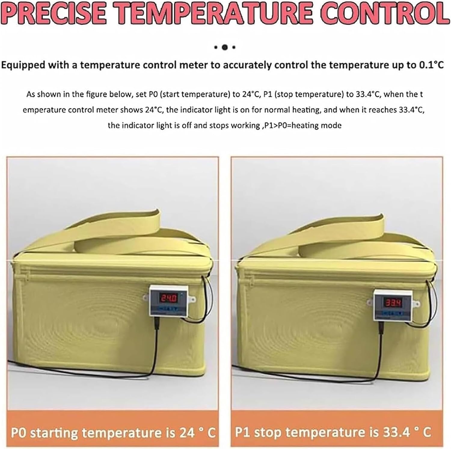 2023 New Dough Proofer, Versatile Dough Proofer with Heater, Precise Temperature Control, Bread Warmer for Baking Fermentation for Making Yogurt, Bread, Natto