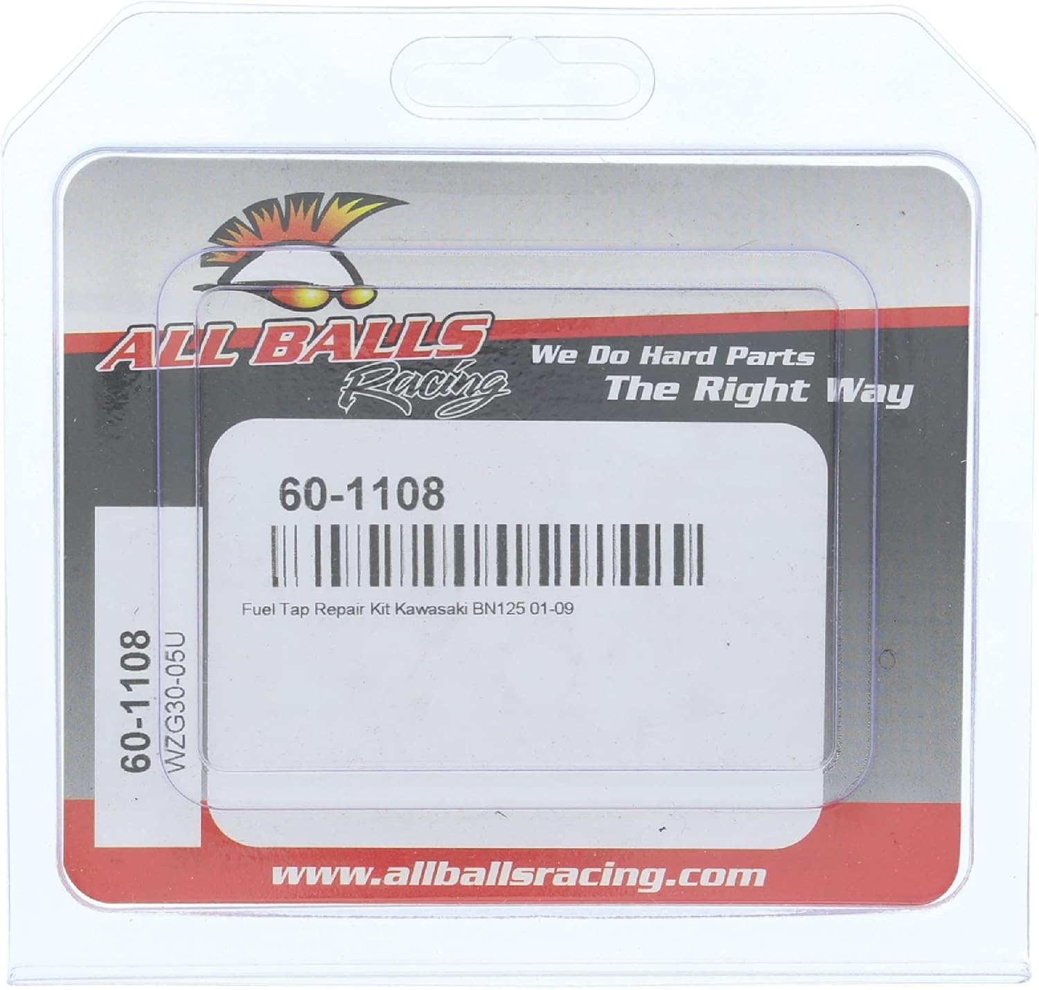 All Balls Racing 60-1108 Fuel Tap Repair Kit Compatible With/Replacement For Kawasaki BN 125 A Eliminator 2001-2007, 2009