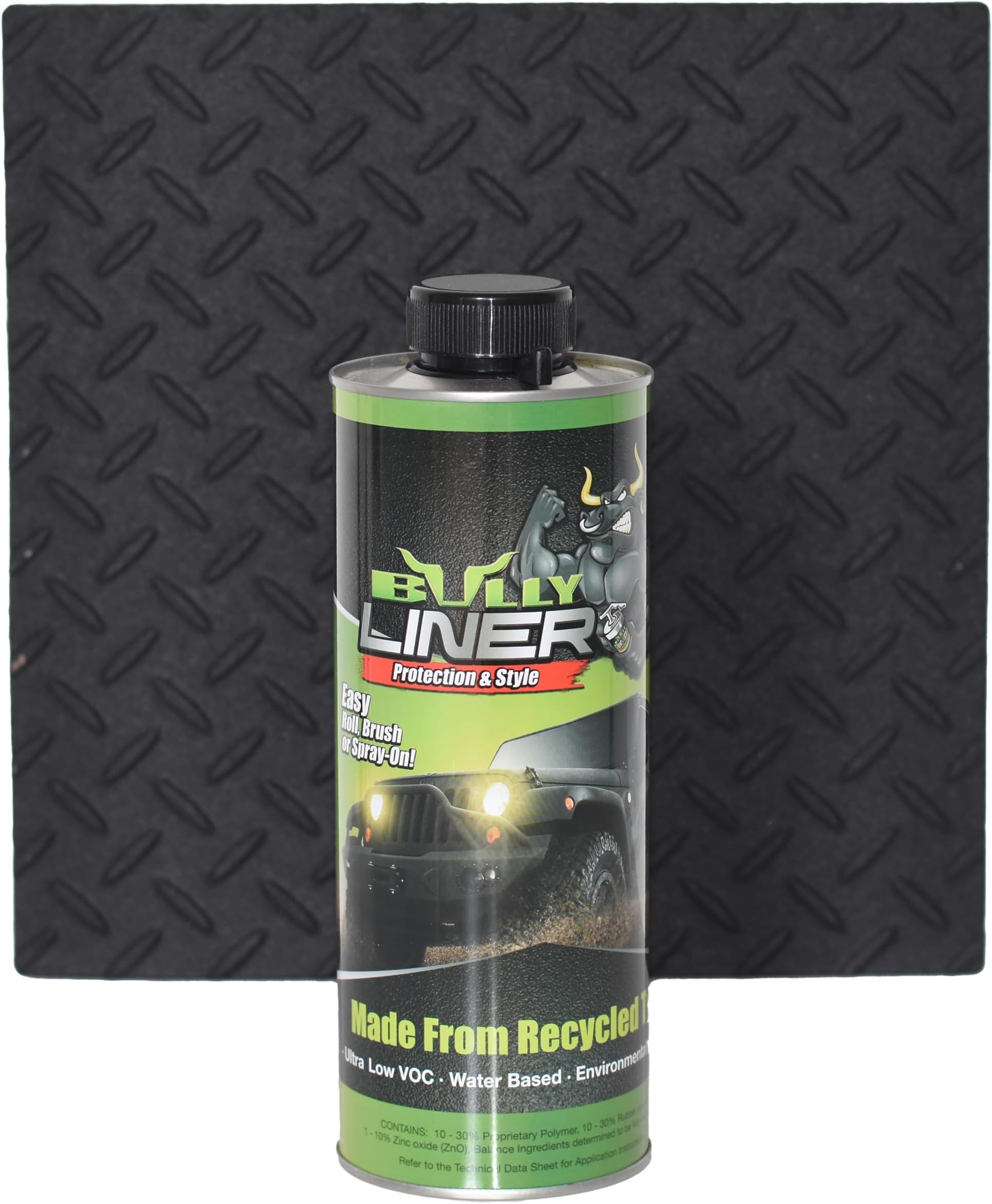 Bullyliner Spray On Truck Bed Liner with Spray Gun, Eco