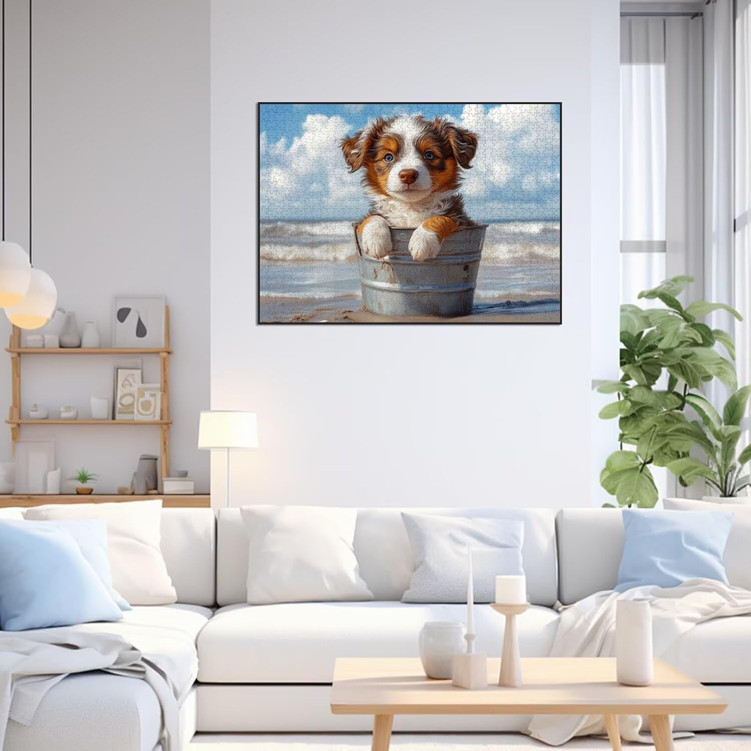 Puzzle 3000 Pezzi spiaggia Puzzle Adulti, Gioco Educativo, n-235 | Jigsaw Puzzles cane, Impossibile Difficile Sfida, Classici Gioco Familiare, Giochi Divertenti, Idee Regalo