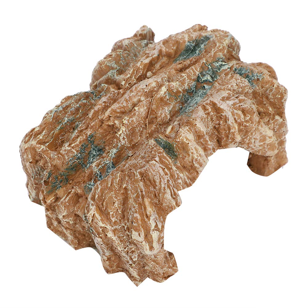 Tortoises Hiding Cave, Resin Rockery Hide Rock Climbing Basking Cave, Hideouts for Landscape Decoration