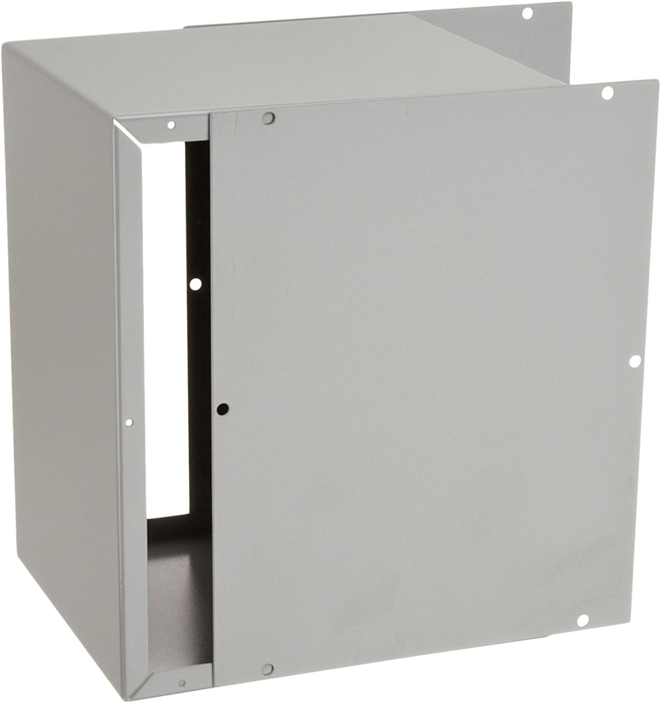 Bud Industries CU-879 Steel Utility Cabinet 10" L x 8" W x 7" H, Natural