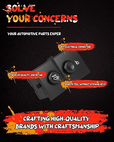 Miniatura 2 de Luz antiniebla para lámpara de carga con interruptor para Cadillac Escalade 2003-2006 para Chevy para Silverado 1500 2500HD 2003-2006 para GMC