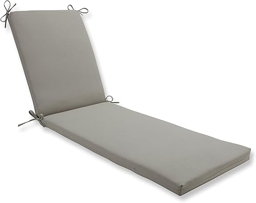 Pillow Perfect 570181 Cojín de banco de lino solar para exteriores  interiores  Cojín para banco de columpio