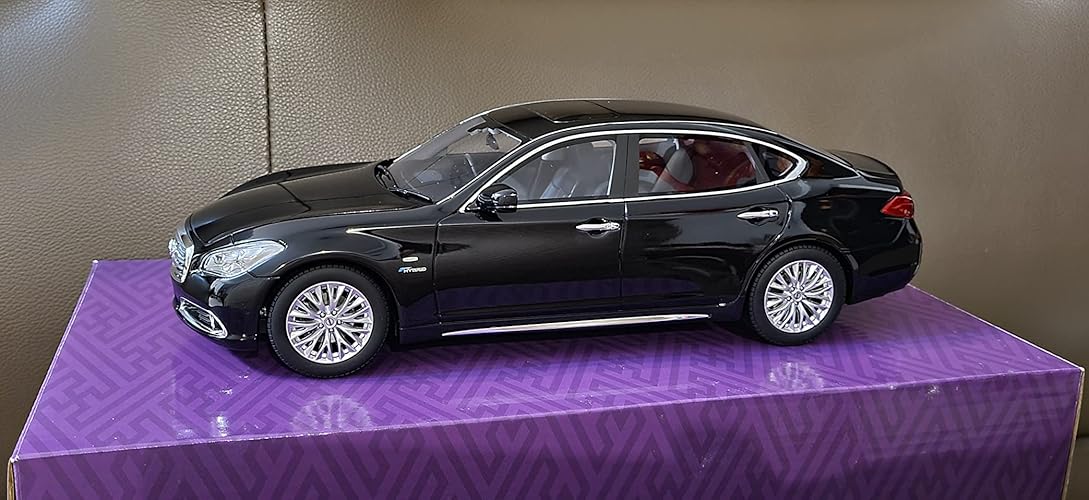 Amazon | samurai 1/18 日産 シーマ ハイブリッド ブラックパール 完成