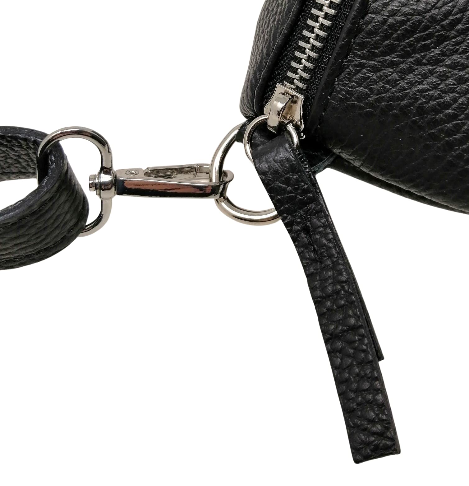Marsupio Donna Pelle, Marsupio Donna Elegante, Cintura Regolabile, Vera Pelle Made in Italy, Modello Easy
